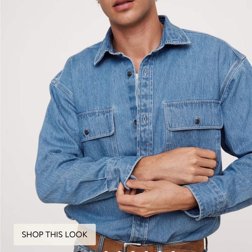 Banana Republic Western Denim Shirt XL Brand new without tags.